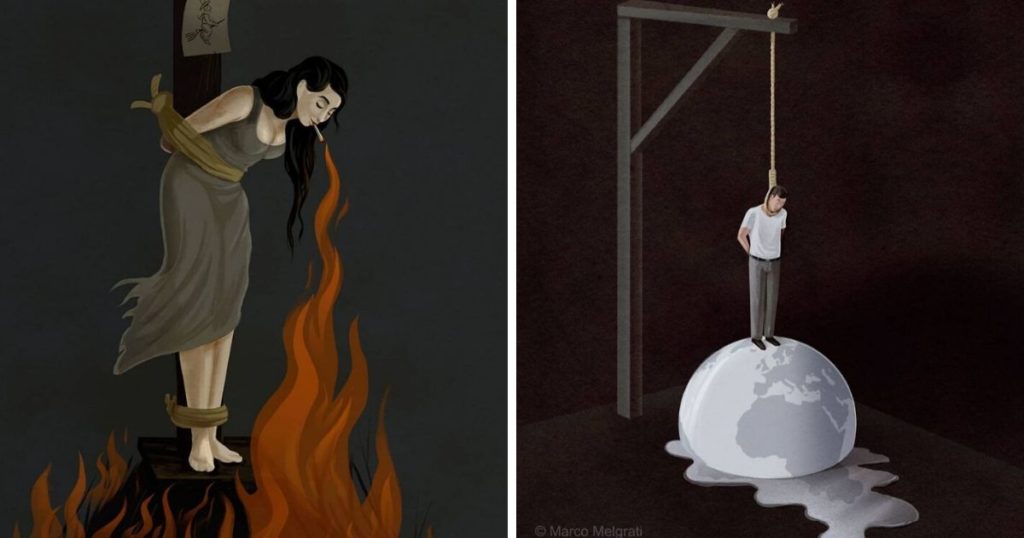 The Sad Truth Of Modern Life Illustrated By Artist Marco Melgrati (30 Pics)