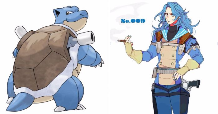 Artist Re-imagined Pokemon Characters Into Anime And It’s Amazing