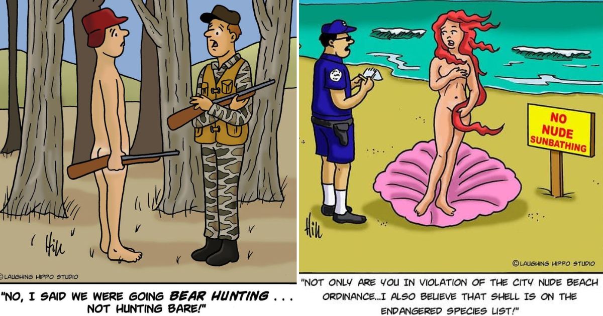 20 One-Panel Comics Full of Absurd Jokes That Make You Laugh Out Loud